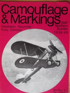 CAMOUFLAGE   MARKINGS  05. GLADIATOR GAUNTLET FURY DEMON RAF N.EUROPE 1936-45